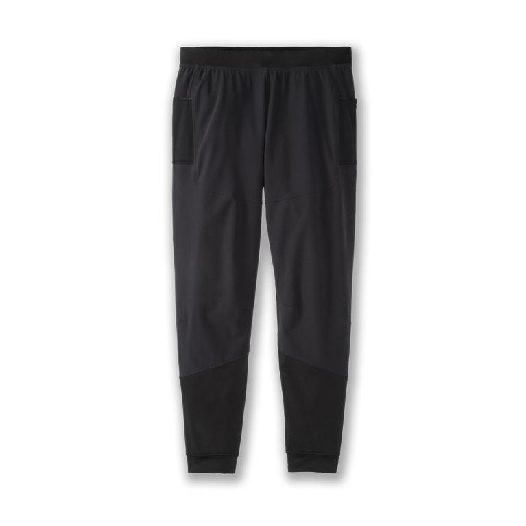 Brooks Switch Hybrid Men's Running Pants - Black (78904-JXHV)